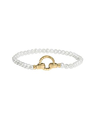 House of Brilliance Haus Of Brilliance Silver 4.0-4.5Mm Pearl Tennis Bracelet