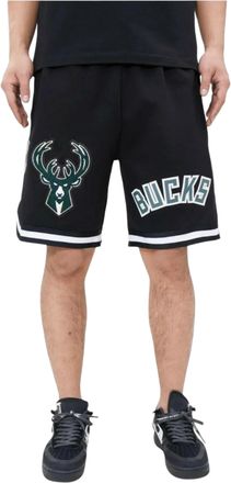 Pro Standard Pro Standard Milwaukee Bucks Classic Chenille Shorts in Black Men