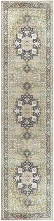 Jonathan Y Designs Maris Ornate Medallion Machine-Washable Area Rug in Green/tan/blue at Nordstrom, Size 4Ft 0In X 6Ft 0In