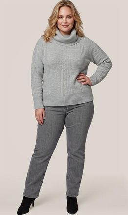 Mart Visser Liv Lurex Trui Grijs / Zilver Maxi