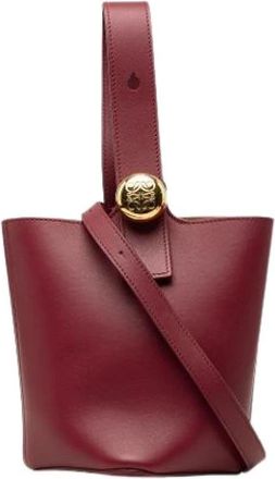 Loewe Pre-owned Bucket Bag - Dames - Vintage Tas - Rood - ONE Size - Leer - Vintage