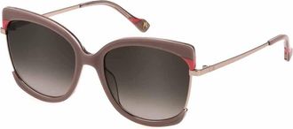 Yalea SYA126 LUBNA 8FEY Womens Sunglasses Brown Size 57