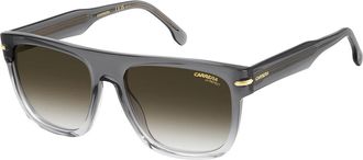 Carrera Green Shaded Square Mens Sunglasses CARRERA 340/S 0FT3/9K 57