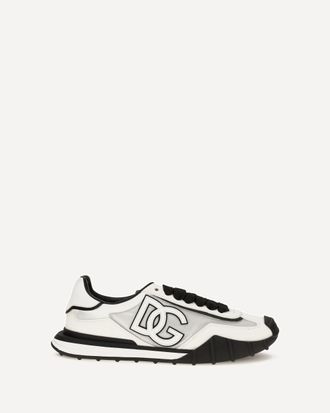 Dolce & Gabbana Sneakers in pelle con logo DG Man 43.5