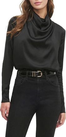 Favorite Daughter The Alice Long Sleeve Top in Black at Nordstrom, Size X-Small