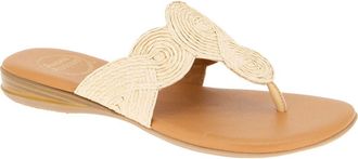 Andr&eacute; Assous Noble Sandal in Natural at Nordstrom Rack, Size 9.5