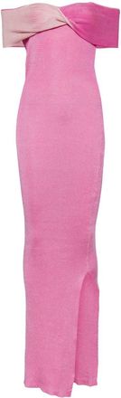 Baobab Candy knitted maxi dress - women - Nylon - M - Pink