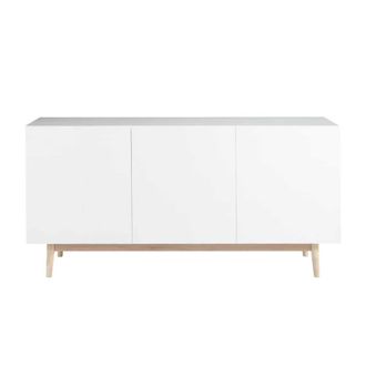 Maisons du monde Aparador vintage blanco 160 cm