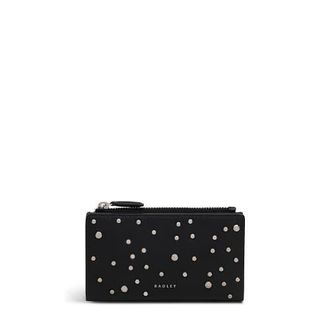 Radley London Coin Street - Stud Medium Ziptop Wallet in Black at Nordstrom
