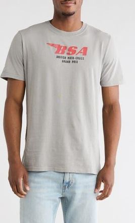 Goodie Two Sleeves Grand Prix Cotton Graphic T-Shirt in Grey at Nordstrom Rack, Size Xx-Large