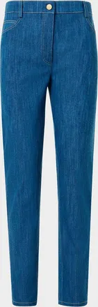 Akris Maru Straight-Leg Stretch Denim Pants