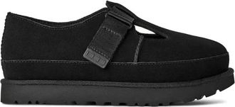 UGG Goldenstar Mary Jane - Dames - Platte Schoenen - Zwart - 37 EU - Leer - Schoenen