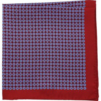Ben Sherman Geometric Pocket Square in Red at Nordstrom Rack