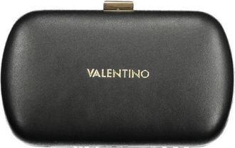 Valentino Clutch Leren Handtas - Dames - Clutches - Zwart - ONE Size - Leer - Tassen