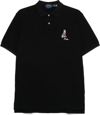Polo Ralph Lauren Polo met korte mouwen - Heren - Polos - Zwart - XL - Katoen - Tops