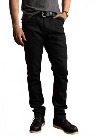 Iron And Resin Enduro Reinforced Denim Jeans In Black