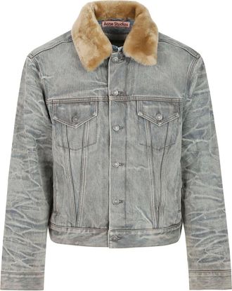 Acne Studios Denim jas - Heren - Jassen - Blauw - Maat: S/M Denim