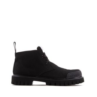 A|X Armani Exchange Mens Boots in Black Cotton - Size UK 10