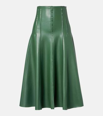 Norma Kamali Grace midi skirt