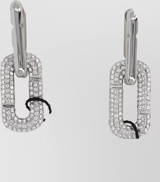 Marc Jacobs crystal-embellished drop earrings