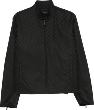 Gucci GG-pattern Zip-up Jacket