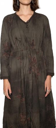 Pas de Calais Utakata Dress In Khaki