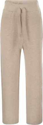 Majestic Trousers With Drawstring Waist