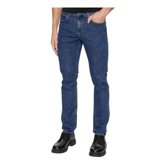Calvin Klein Slim-fit Jeans, male, Blue, Size: W38 Slim-fit Jeans