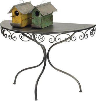 Go Home Swirley Demilune Table
