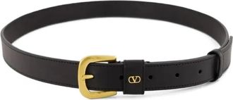 Valentino Garavani Cintura VLogo Signature 25mm - Nero