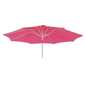 Hhg Funda De Recambio Para Sombrilla N18, Funda De Recambio Para Sombrilla, &Oslash; 2,7m Tela/textil 5kg, Rosa
