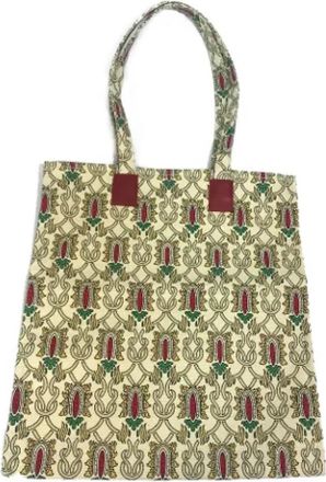 Gucci Pre-owned Canvas gucci-bags - Dames - Vintage Shopper - Beige - ONE Size - Vintage