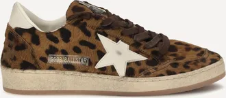 Golden Goose Sneakers Ball Star con stampa leopardata Woman 41