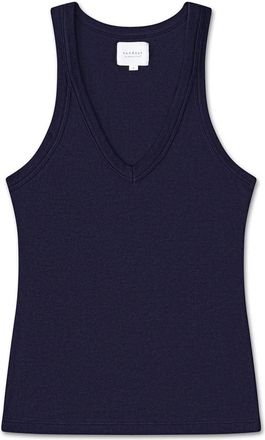 Sundays Womens Mick V-Neck Tank Top In Navy