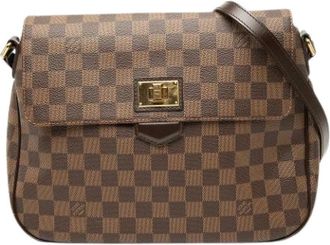 Louis Vuitton Pre-owned Rosebery Cross Body Bag - Dames - Vintage Schoudertas - Bruin - ONE Size - Leer - Vintage