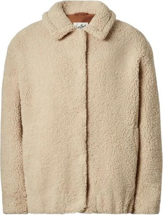 MC2 Saint Barth Teddy Bomberjack - Dames - Zomerjassen - Beige - S - Jassen