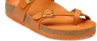 Birkenstock Womens Mayari Thong Sandal In Amalfi Kurkuma