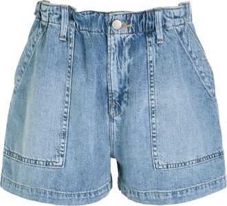 Good American Shorts denim - Blu