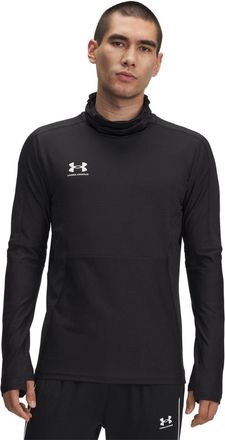 Under Armour Heren Challenger Pro T-shirt met trechterhals en slank model (Zwart)