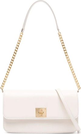 Golden Goose Gioia Bag Palmellato Leather Body Gold Metal Details