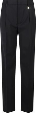 Dondup Slim-fit Trousers - female - Dondup - Straight Trousers - Black - S - Trousers