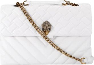 Kurt Geiger Mujer, Bolsos, Blanco, Talla: ONE Size