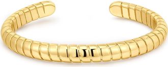 Luv AJ The Snake Chain Cuff Bracelet in Gold at Nordstrom
