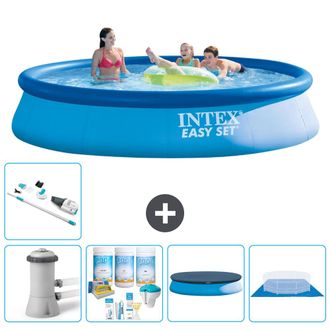 Intex Piscina Easy Set Redonda - 396x84 Cm - 8-piezas S21158