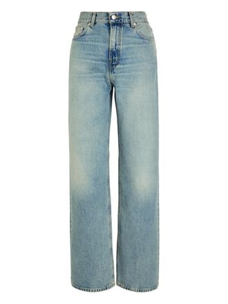 Haikure Korea straight-leg jeans - Blue