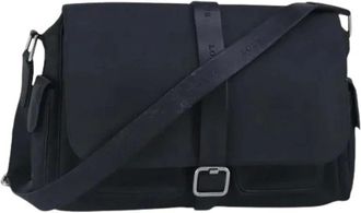 Loewe Pre-owned Cross Body Bags, female, Black, Size: ONE SIZE Pre-owned Leather Shoulder Bag