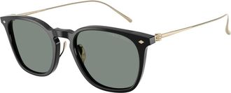 Giorgio Armani Stijlvolle zonnebril Ar 8226T - Heren - Zonnebrillen - Zwart - 52 MM - Accessoires