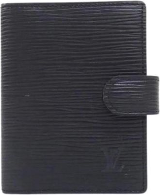 Louis Vuitton Pre-owned Wallet - unisex - Vintage Accessoires - Zwart - ONE Size - Leer - Vintage