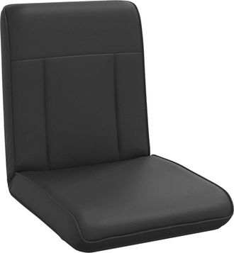 vidaXL Vidaxl Sill&oacute;n Ajustable Negro Cuero Sint&eacute;tico