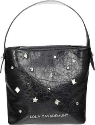 Lola Casademunt Star Heart Studded - Dames - Handtassen - Zwart - ONE Size - Tassen